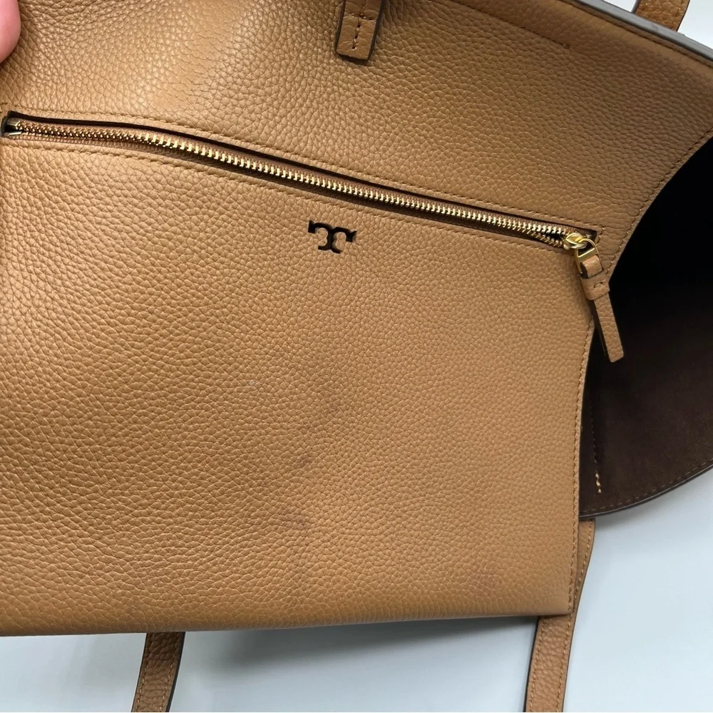 Tory Burch All Leather Large McGraw Tote